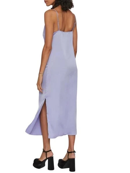 Robe Vila Ellette Lila Pour Femme 2 Robe Vila Ellette Lila Pour Femme – Image 2