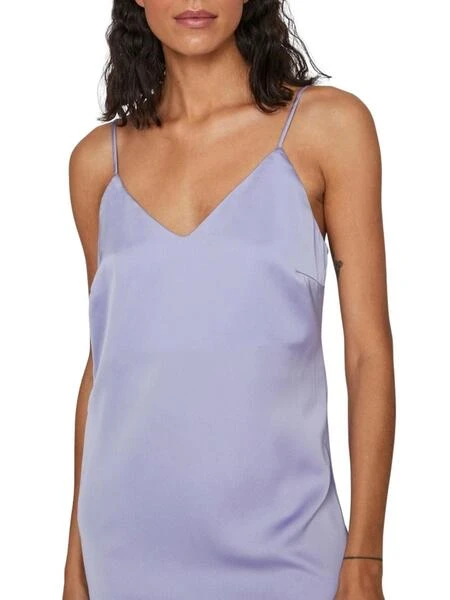 Robe Vila Ellette Lila Pour Femme 4 Robe Vila Ellette Lila Pour Femme – Image 4