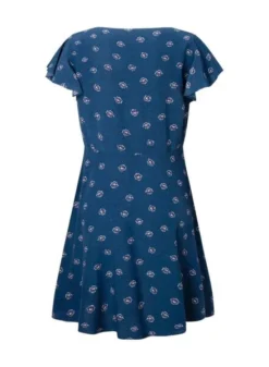 Robe Pepe Jeans Becca Bleu Pour Femme -JoliLook Boutique gallery M156200 5