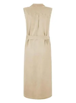 Robe Pepe Jeans Maggie Beige Pour Femme -JoliLook Boutique gallery M156210 6