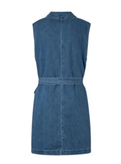 Robe Pepe Jeans Carmen Bleu Pour Femme -JoliLook Boutique gallery M156214 6