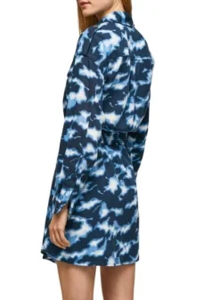 Robe Pepe Jeans Burnet Bleu Pour Femme -JoliLook Boutique gallery M156215 3