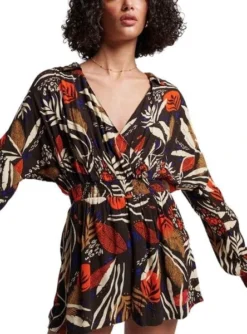 Robe Superdry Beach Noire Pour Femme -JoliLook Boutique gallery M157049 5