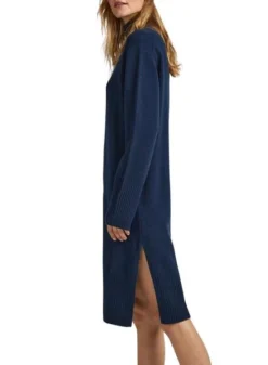 Robe Pepe Jeans Dasya De Knitted Bleu Pour Femme -JoliLook Boutique gallery M158153 4