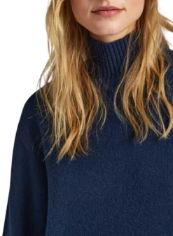 Robe Pepe Jeans Dasya De Knitted Bleu Pour Femme -JoliLook Boutique gallery M158153 5