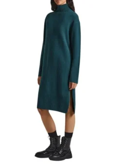 Robe Pepe Jeans Dasya Knitted Vert Pour Femme -JoliLook Boutique gallery M158154 3