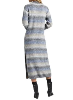 Robe Pepe Jeans Edith Rayures Melange Pour Femme -JoliLook Boutique gallery M158155 5