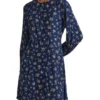 Robe Pepe Jeans Inma Flores Bleu Pour Femme