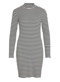 Robe Vila Vithessa High Cou Noire Pour Femme 8 Robe Vila Vithessa High Cou Noire Pour Femme -JoliLook Boutique gallery M159900 4