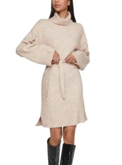 Robe Vila Vivimalina Long Beige Pour Femme