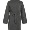 Robe Vila Vivimalina Rollneck Gris Pour Femme