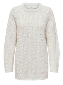 Robe Only Nora Life Blanc Pour Femme