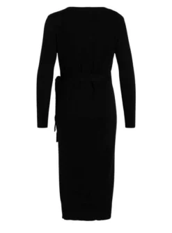 Robe Vila Vicomfy Noire Pour Femme -JoliLook Boutique gallery M160382 6