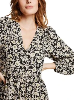 Robe Vila Vipil Noire Pour Femme -JoliLook Boutique gallery M160641 3