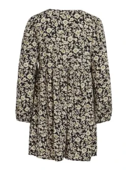 Robe Vila Vipil Noire Pour Femme -JoliLook Boutique gallery M160641 5