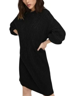 Robe Only Lallie Noire Pour Femme -JoliLook Boutique gallery M161222 3