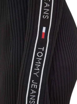 Robe Tommy Jeans Taping Noire Pour Femme -JoliLook Boutique gallery M162157 5