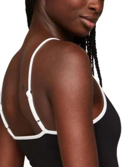 Robe Tommy Jeans Tonal Script Noire Pour Femme -JoliLook Boutique gallery M162201 JyCT6Pal