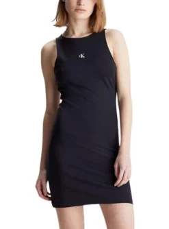 Robe Calvin Klein Racerback Milano Noir Femme