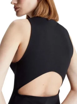 Robe Calvin Klein Racerback Milano Noir Femme -JoliLook Boutique gallery M162459 4