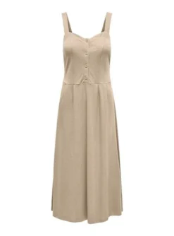 Robe Only Jany Beige Pour Femme