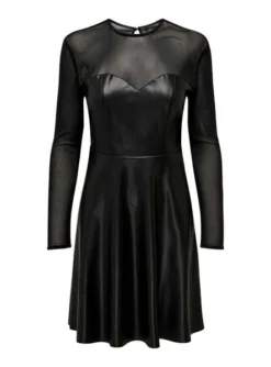 Robe Only Megan Noire Pour Femme -JoliLook Boutique gallery M162588 4