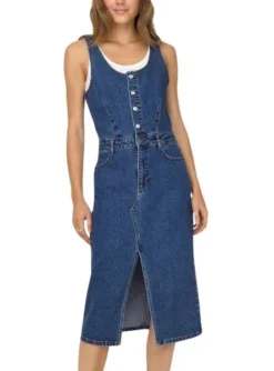 Robe Only Sanne Bleue Pour Femme