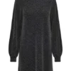Robe Only Carol Glitter Argent Pour Femme