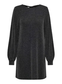 Robe Only Carol Glitter Argent Pour Femme