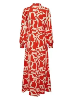 Robe Only Helena Rouge Pour Femme -JoliLook Boutique gallery M162683 2