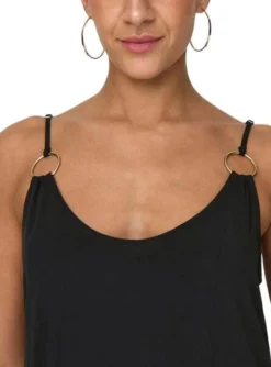 Robe Only Sandie Noire Pour Femme -JoliLook Boutique gallery M162712 I3kQQWSv