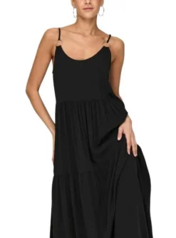 Robe Only Sandie Noire Pour Femme -JoliLook Boutique gallery M162712 qjsFz4kH