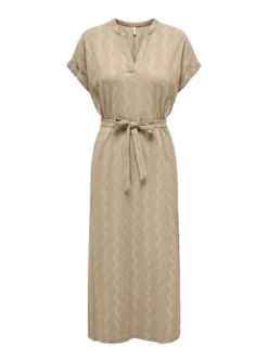Robe Only Dia Beige Pour Femme