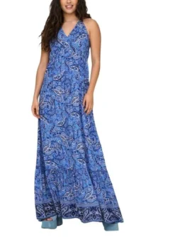 Robe Only Veneda Bleue Pour Femme 9 Robe Only Veneda Bleue Pour Femme -JoliLook Boutique gallery M162776 W1Zj1TeL