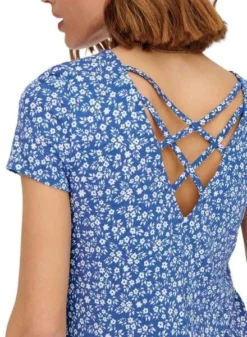 Robe Bleue Only Bera Pour Femme -JoliLook Boutique gallery M162813 H5nYhV1T