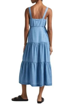 Robe Pepe Jeans Edith Bleu Pour Femme -JoliLook Boutique gallery M163228 2KuV9zvB