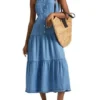 Robe Pepe Jeans Edith Bleu Pour Femme