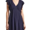 Robe Pepe Jeans Camila Bleu Marine Pour Femme