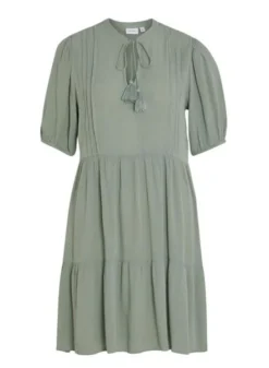 Robe Vila Lopez Verte Pour Femme -JoliLook Boutique gallery M163563 cF7o2iQa