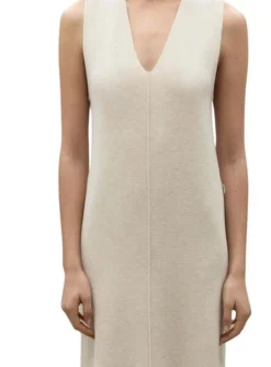 Robe Ecoalf Cercis Beige Pour Femme 6 Robe Ecoalf Cercis Beige Pour Femme -JoliLook Boutique gallery M164072 3