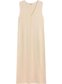 Robe Ecoalf Cercis Beige Pour Femme 7 Robe Ecoalf Cercis Beige Pour Femme -JoliLook Boutique gallery M164072 4