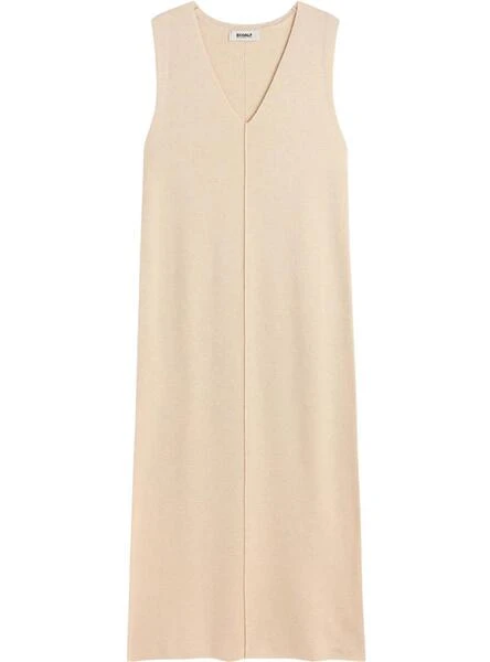 Robe Ecoalf Cercis Beige Pour Femme 4 Robe Ecoalf Cercis Beige Pour Femme – Image 4