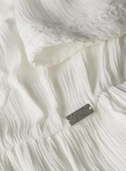 Robe Superdry Brodée Blanche Pour Femme -JoliLook Boutique gallery M164835 tJKRIbtN