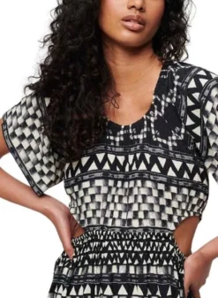 Robe Superdry Shirbori Noire Pour Femme -JoliLook Boutique gallery M164841 Wrafh9zB