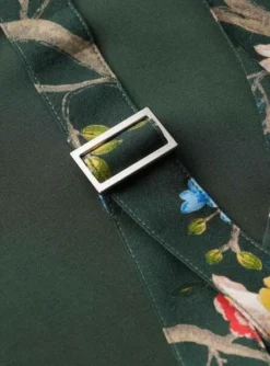 Robe Superdry à Volants Verte Pour Femme -JoliLook Boutique gallery M164845 5