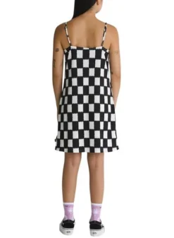 Robe Vans Venton Checker Blanc Et Noir Pour Femme -JoliLook Boutique gallery M164896 piJVZ4an